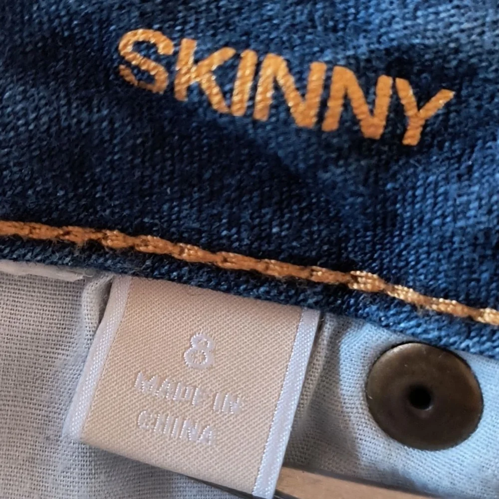 Michael Kors Women's Blue Skinny Jeans Size 8